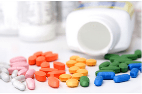 Use of dietary supplements for the treatment of pelvic varicose veins.