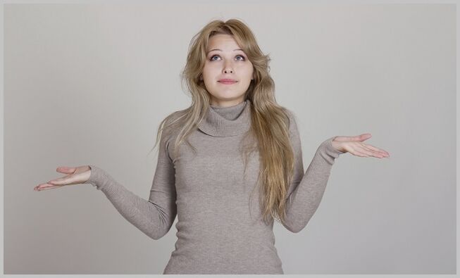 the girl thought about methods to treat varicose veins