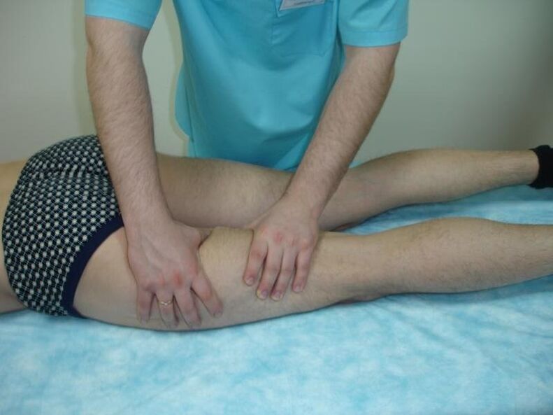 massage for varicose veins on the legs in men